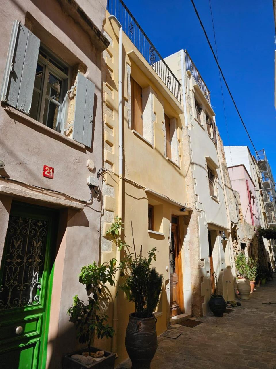 Vakantiehuis Traditional 3 Story Townhouse ,batta Hanem Chania (Crete)